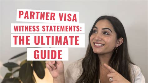 Partner Visa Witness Statements: The Ultimate Guide.